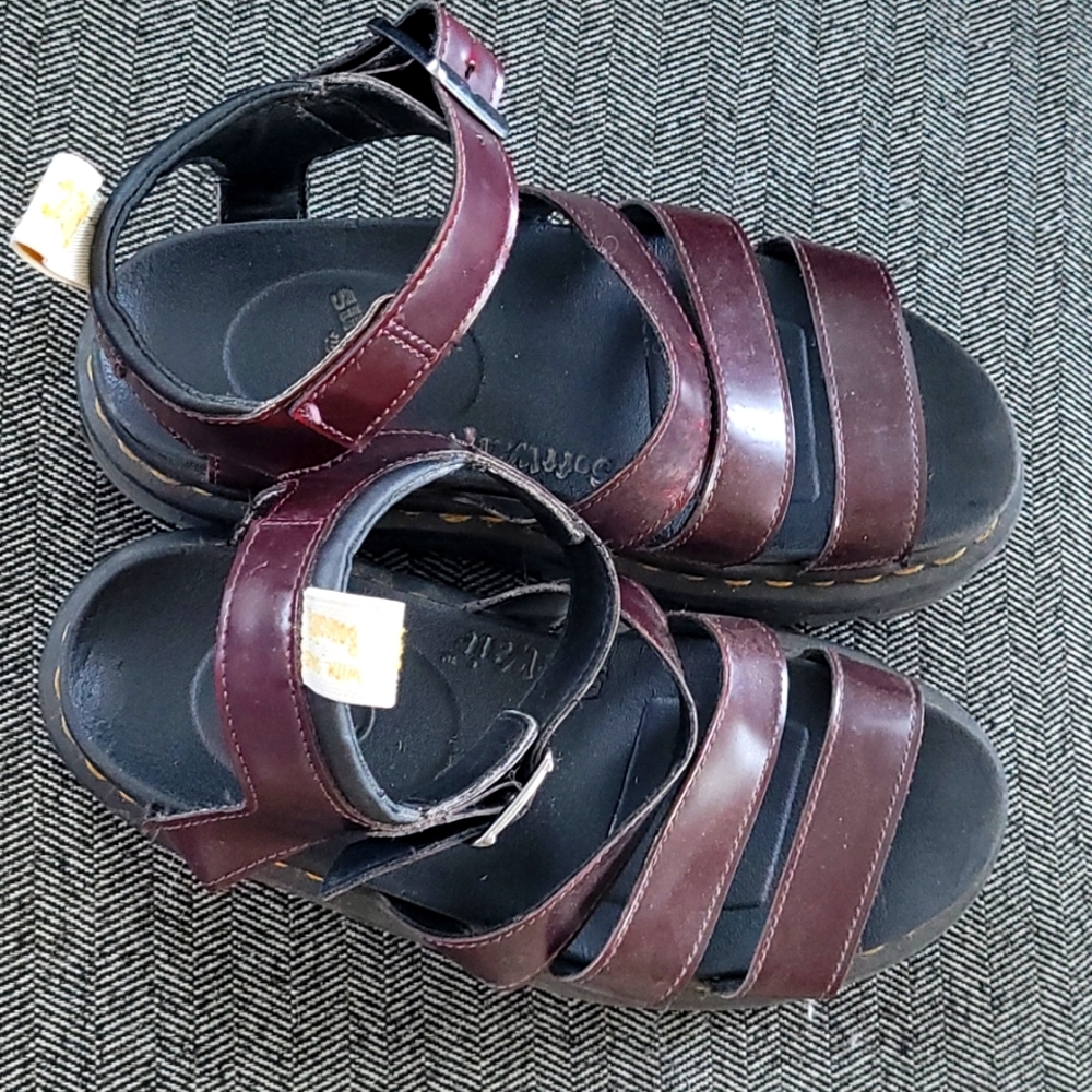 Dr. Martens sandals burgundy US6/7 EU 37 UK4